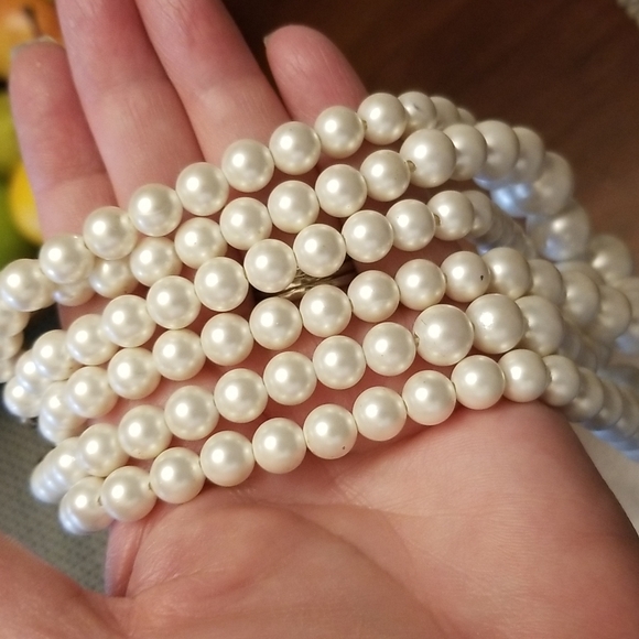 Vintage Jewelry Vintage Triple Strand Pearl Necklacechoker Poshmark